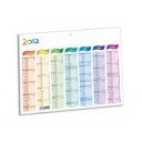 Petit Calendrier Rigide 27X21 Arc En Ciel