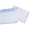 Enveloppes C5 (162x229) blanc 90g auto-adh&eacute;sives NF PEFC