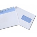 Env C5 (162x229) fen 45x100 blanc 90g auto-adh&eacute;sives NF PEFC