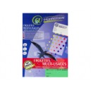 ETIQUETTES ADHESIVES MULTI-USAGES COULEUR VERT