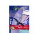 ETIQUETTES ADHESIVES MULTI-USAGES COULEUR BLEU