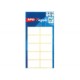 Etiquettes blanches 20x32mm