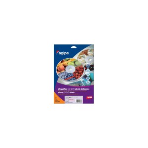 Etiquettes CD/ DVD diam 114mm, qualit&eacute; photo glossy