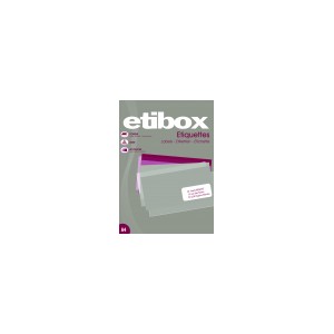 Etiquettes blanches 105x35mm multi-usages, bo&icirc;te de 100 feuilles A4