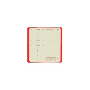 AGENDA CIVILE QUO VADIS ITALNOTE EQUOLOGY NOIR 8,8X17
