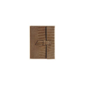 Carnet de notes 18 x 22 cm caramel