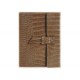 Carnet de notes 18 x 22 cm caramel