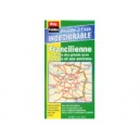 Francilienne Ind&eacute;chirable La carte des grands axes de Paris et ses environs