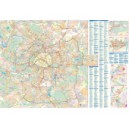 La Francilienne Maxi Format Carte murale papier