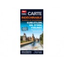 Eure-et-Loir, Val d'Oise, Yvelines, Carte routi&egrave;re et touristique