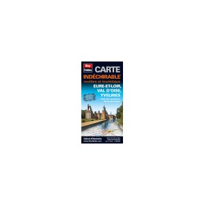 Eure-et-Loir, Val d'Oise, Yvelines, Carte routi&egrave;re et touristique