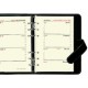 ORGANISEUR CIVILE QUO VADIS TIMER 14 HORIZONTAL LUNA NOIR 8X12,5