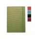 carnet d'adresses croco couleurs dim 210 x148 mm
