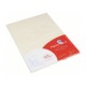 Feuilles simples rectangle 210x297 MM vélin nacré 120GR X20