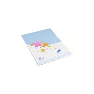 Cartes simples rectangle 210x297 MM lagon 170GR X20