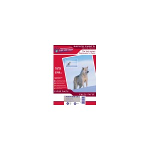 PAPIER PHOTO 260grs FORMAT 10/15 SATINE MAT 1 FACE