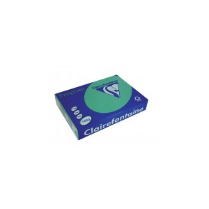 Papier vert sapin Clairefontaine Troph&eacute;e A4 160g 250 feuilles