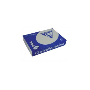 Papier gris perle Clairefontaine Troph&eacute;e A4 160g 250 feuilles