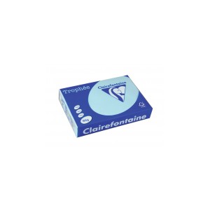 Papier bleu vif Clairefontaine Troph&eacute;e A4 80g 500 feuilles