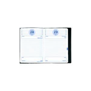 AGENDA SCOLAIRE QUO VADIS TEXTAGENDA IMPALA NOIR 12X17