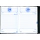 AGENDA SCOLAIRE QUO VADIS TEXTAGENDA IMPALA NOIR 12X17