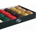 Raphia synth&eacute;tique assortiment No&euml;l