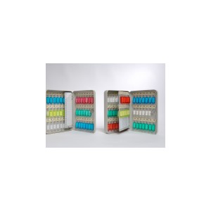 ARMOIRE A CLES GRIS CLAIR -