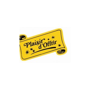 Etiquettes (Plaisir d'Offrir) 19x34mm