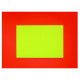 Rectangle carton fluo, 21x29,7cm