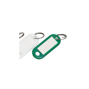 SACHET 20 PORTE-CLES ETIQUETTE