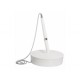 SOCLE+STYLO A BILLE CHAINETTE IVOIRE