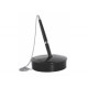 SOCLE+STYLO A BILLE CHAINETTE NOIR