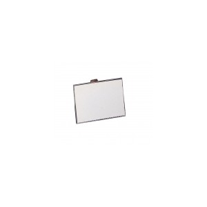 BADGE PVC 40X60MM A EPINGLES + PINCES