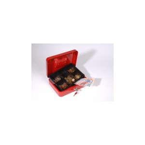 CAISSETTE A MONNAIE PV3B ROUGE